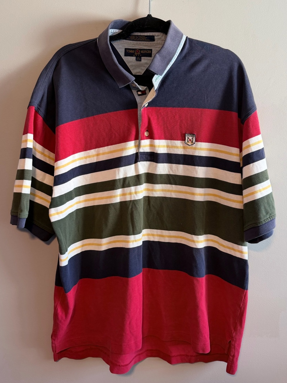Vintage 90s Tommy Hilfiger Golf Polo Plus Size XL
